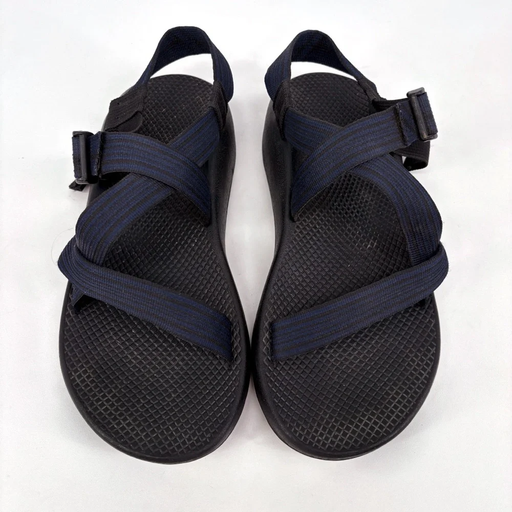 CHACO | Men’s Z1 Classic Adjustable Strap Sandals in Linear Blue | Sz 10 - Picture 3 of 11